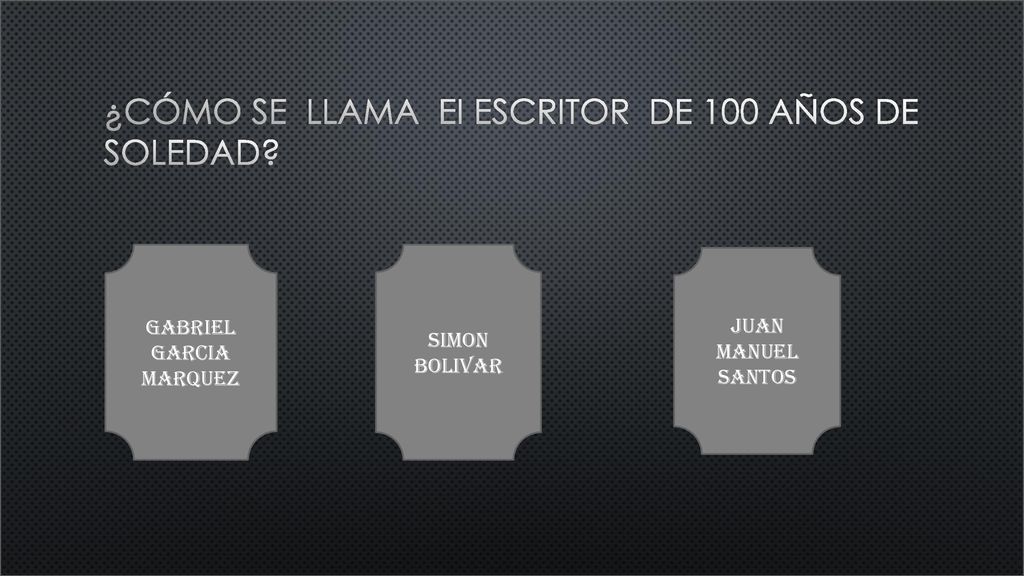 ¿Cómo SE LLAMa ei escritor de 100 años de soledad