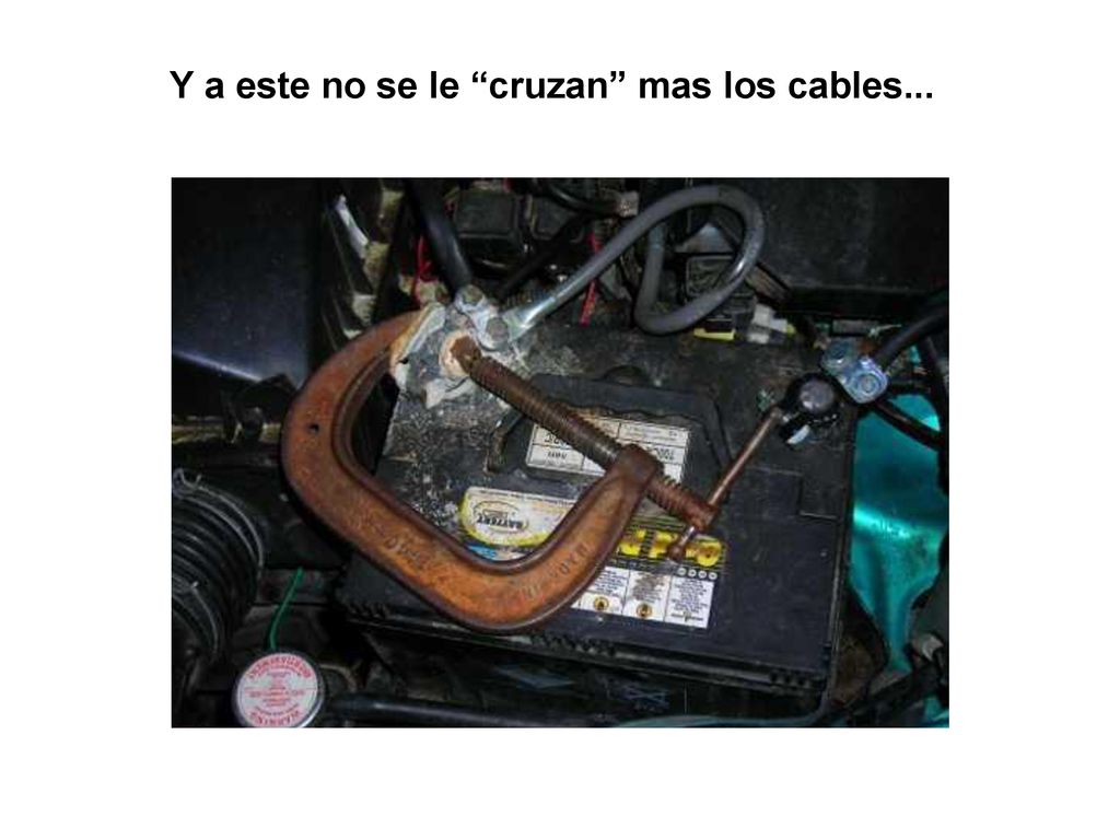 Y a este no se le cruzan mas los cables...