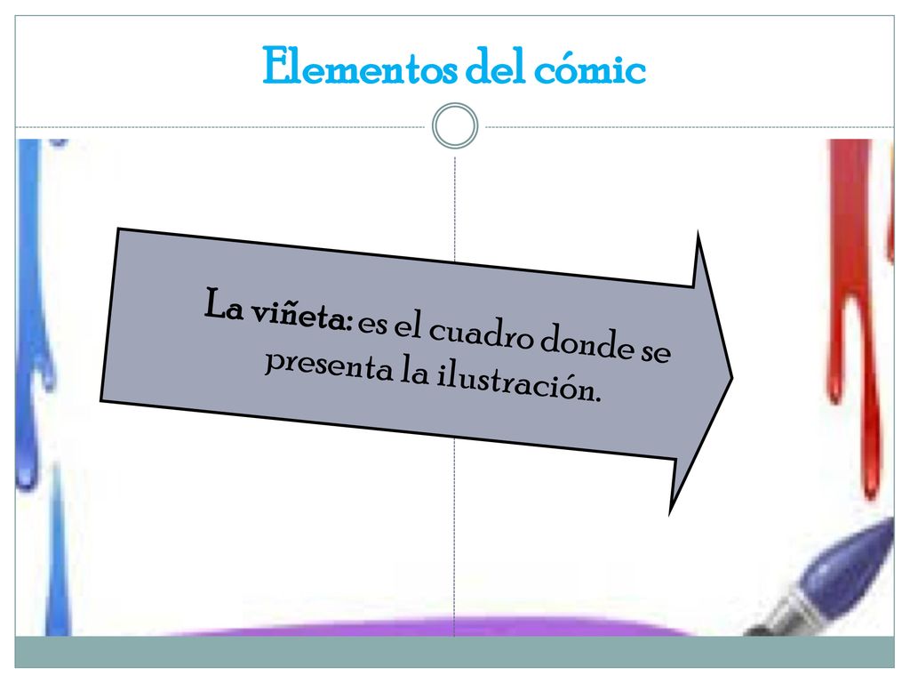 La viñeta: es el cuadro donde se presenta la ilustración.
