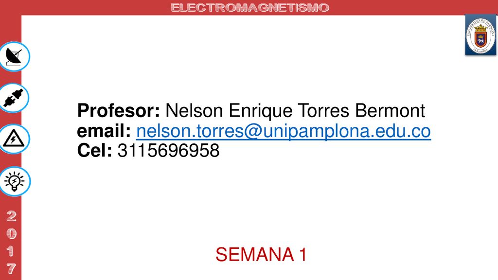 Profesor: Nelson Enrique Torres Bermont   nelson