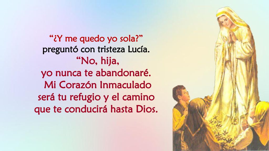 será tu refugio y el camino que te conducirá hasta Dios.