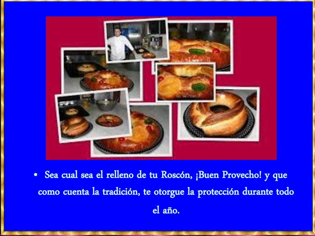 Sea cual sea el relleno de tu Roscón, ¡Buen Provecho