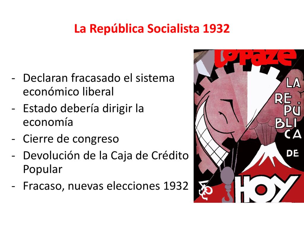 La República Socialista 1932