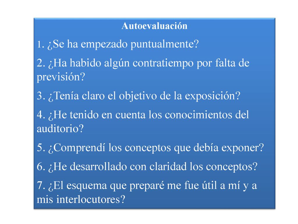 2. ¿Ha habido algún contratiempo por falta de previsión