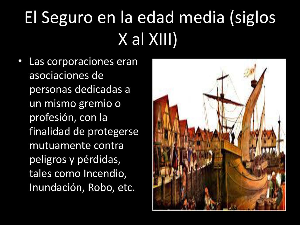 El Seguro en la edad media (siglos X al XIII)