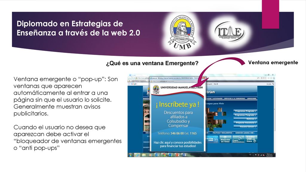 Diplomado en Estrategias de Enseñanza a través de la web 2.0
