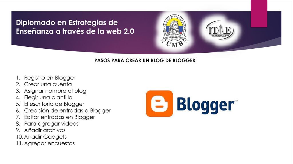 Diplomado en Estrategias de Enseñanza a través de la web 2.0