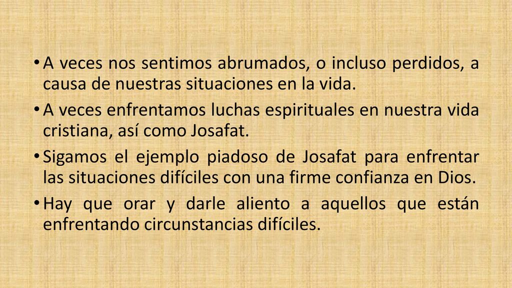 A veces nos sentimos abrumados, o incluso perdidos, a causa de nuestras situaciones en la vida.
