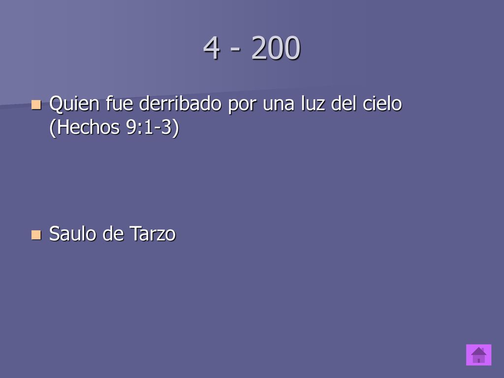 Quien fue derribado por una luz del cielo (Hechos 9:1-3)