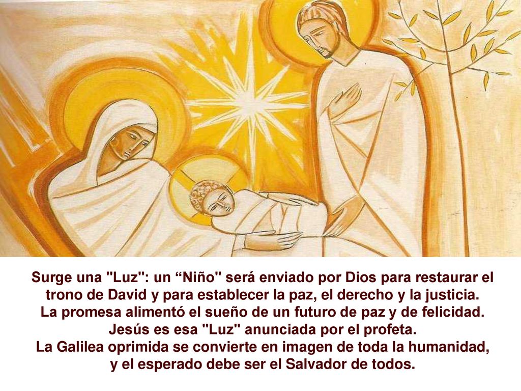 La promesa alimentó el sueño de un futuro de paz y de felicidad.