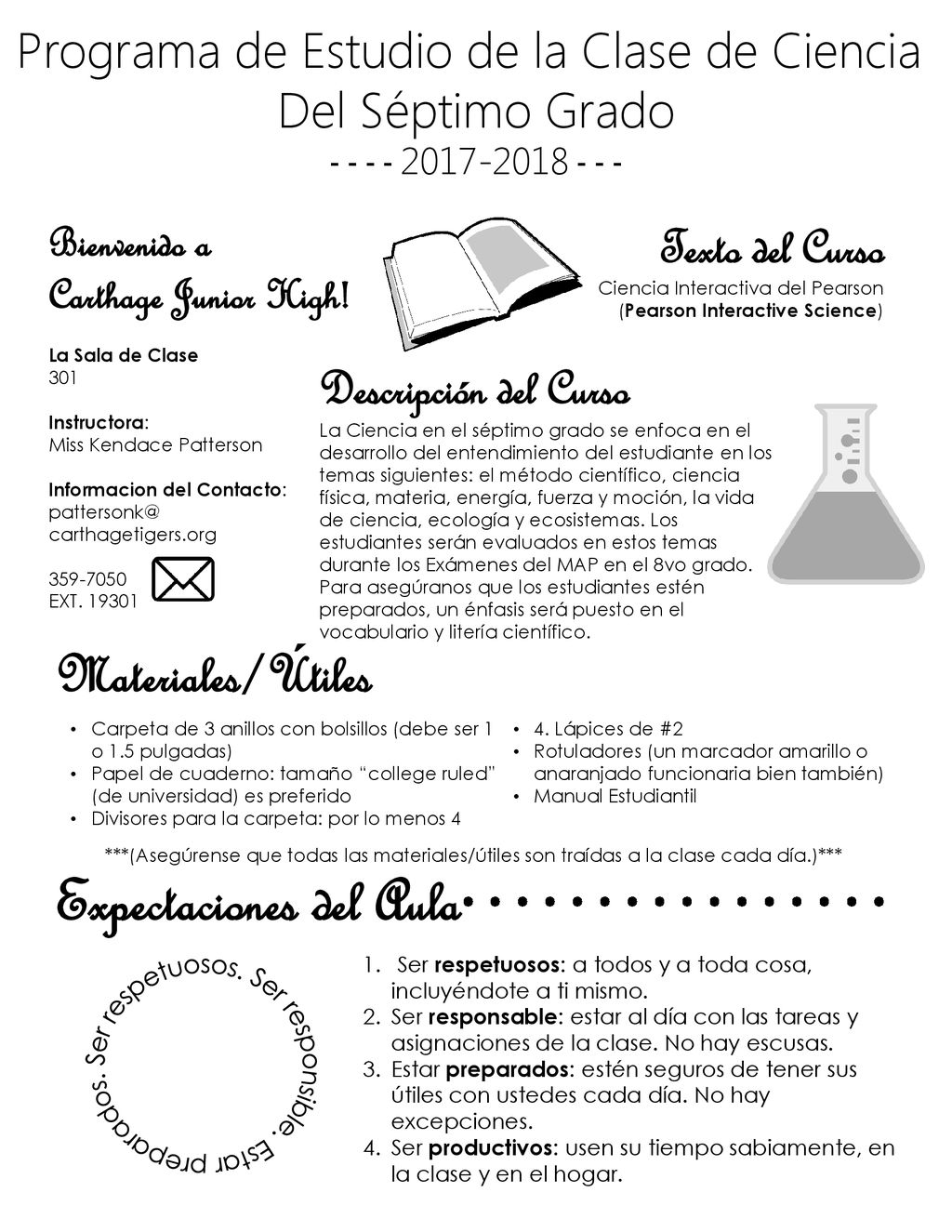 Expectaciones del Aula               