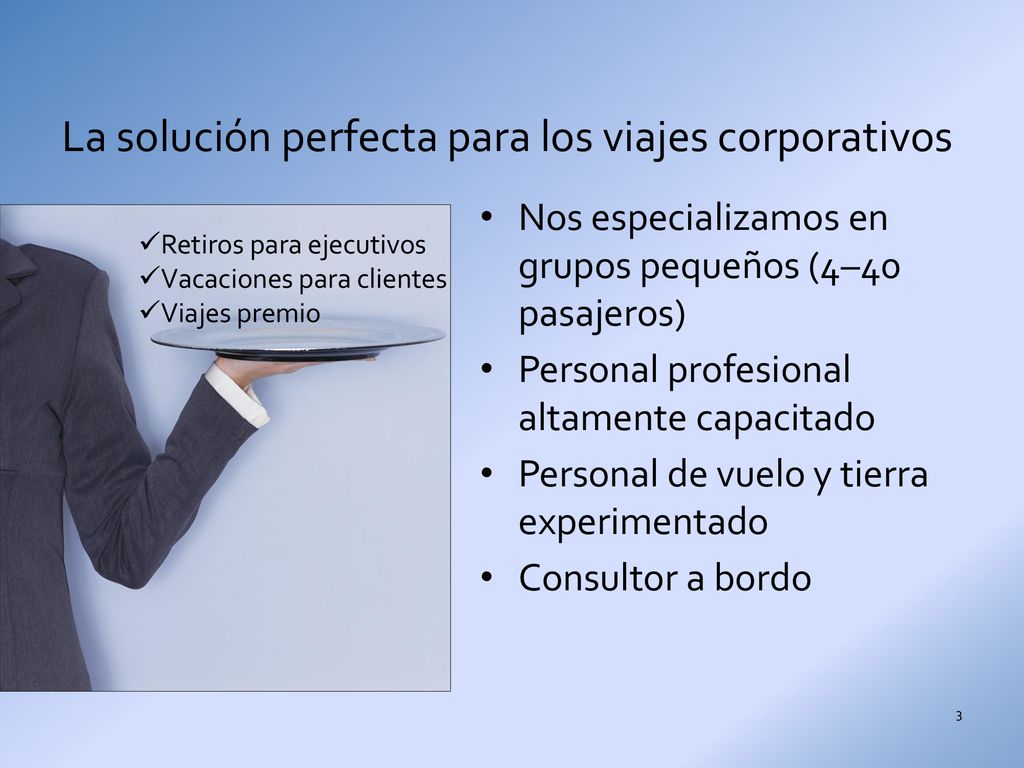La solución perfecta para los viajes corporativos