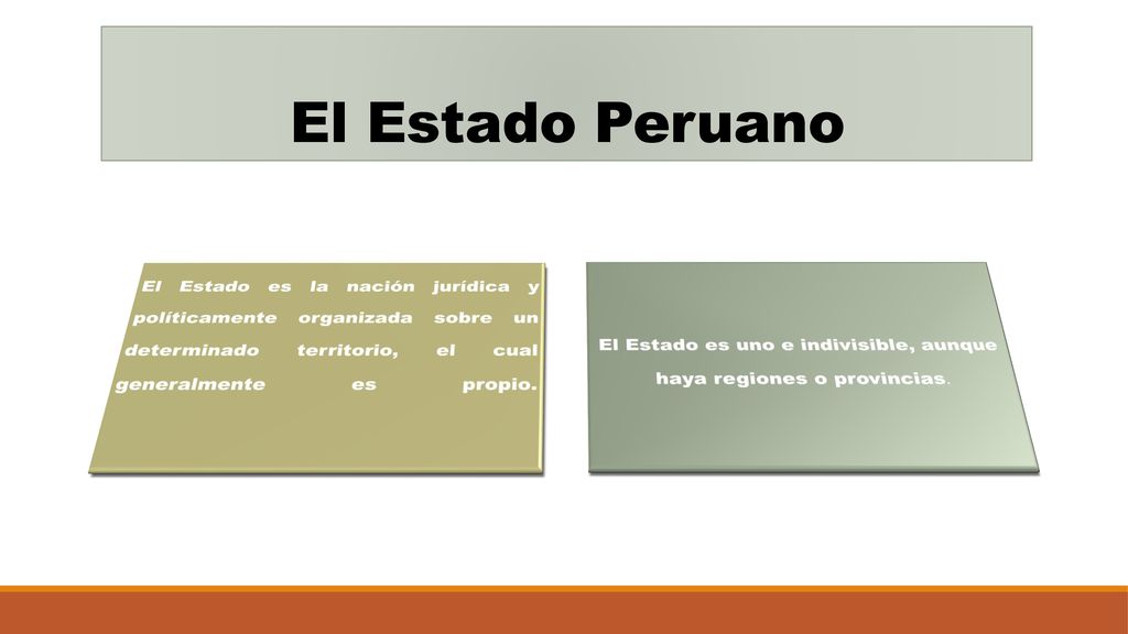 El Estado es uno e indivisible, aunque haya regiones o provincias.
