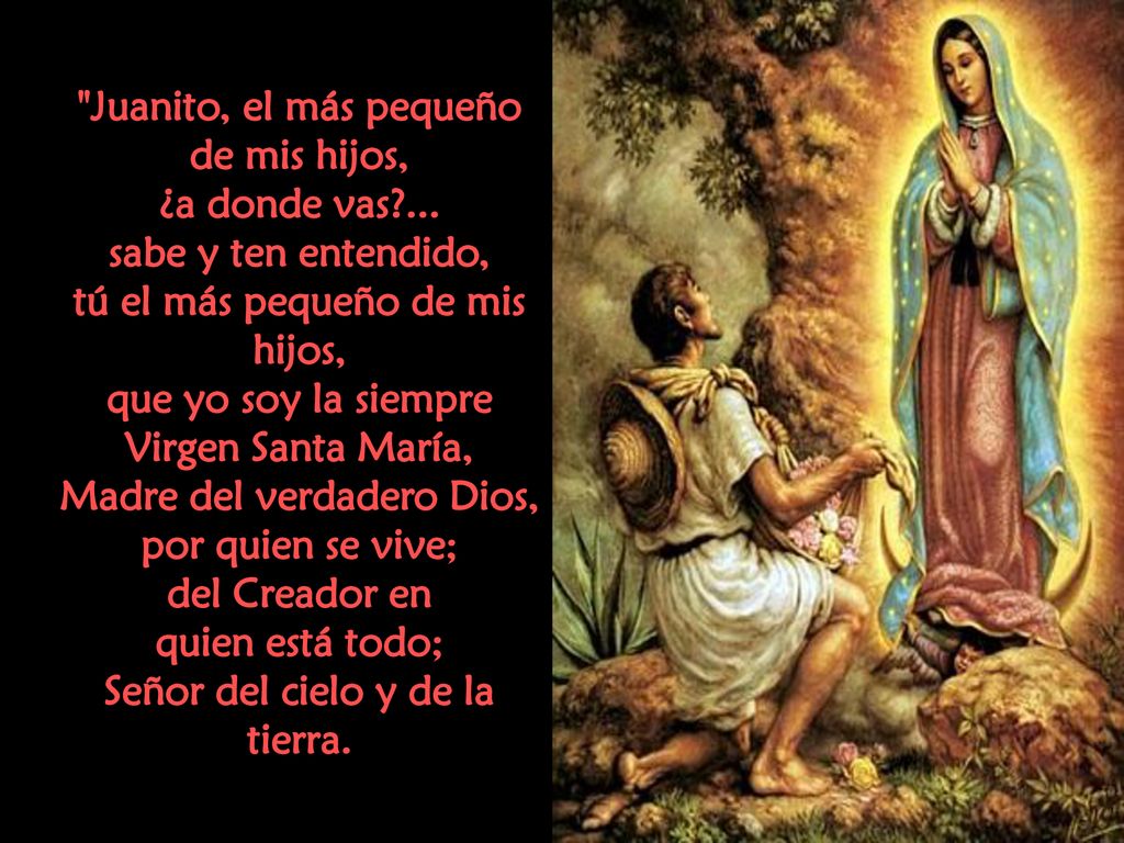 Juanito, el más pequeño de mis hijos, ¿a donde vas ...