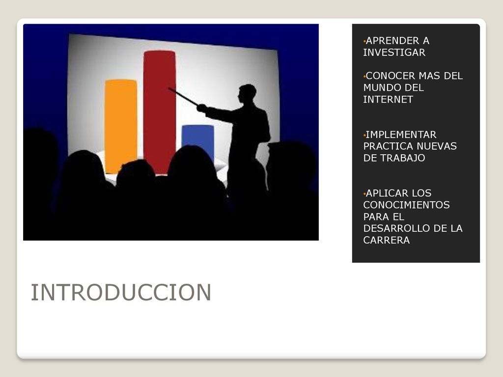 INTRODUCCION APRENDER A INVESTIGAR CONOCER MAS DEL MUNDO DEL INTERNET