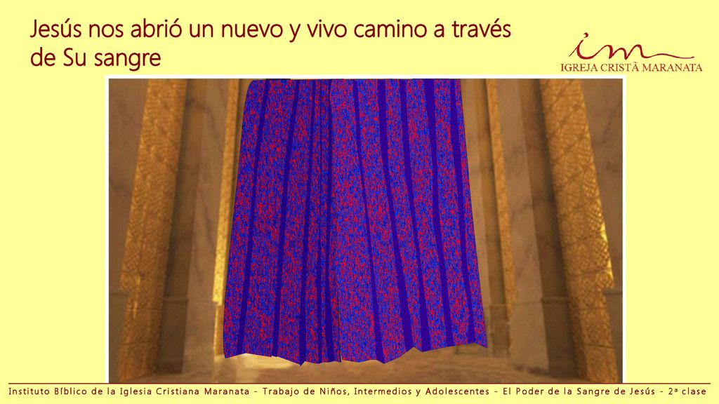 Jesús nos abrió un nuevo y vivo camino a través de Su sangre