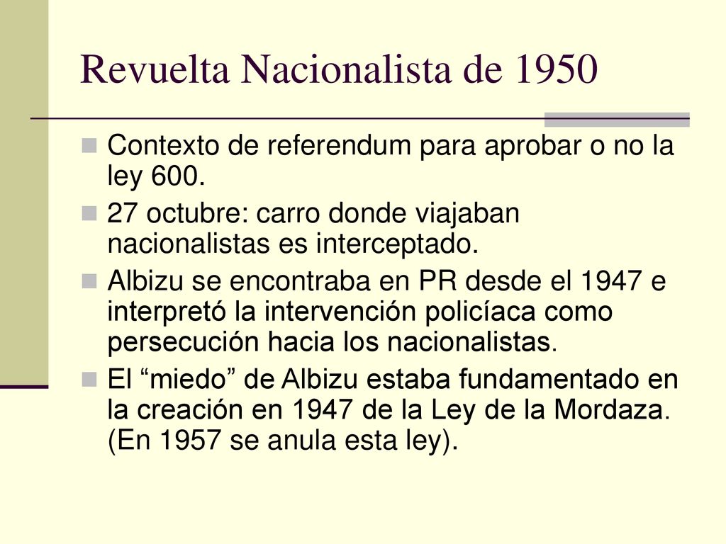 Revuelta Nacionalista de 1950