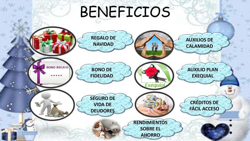 BENEFICIOS REGALO DE NAVIDAD AUXILIOS DE CALAMIDAD BONO DE FIDELIDAD