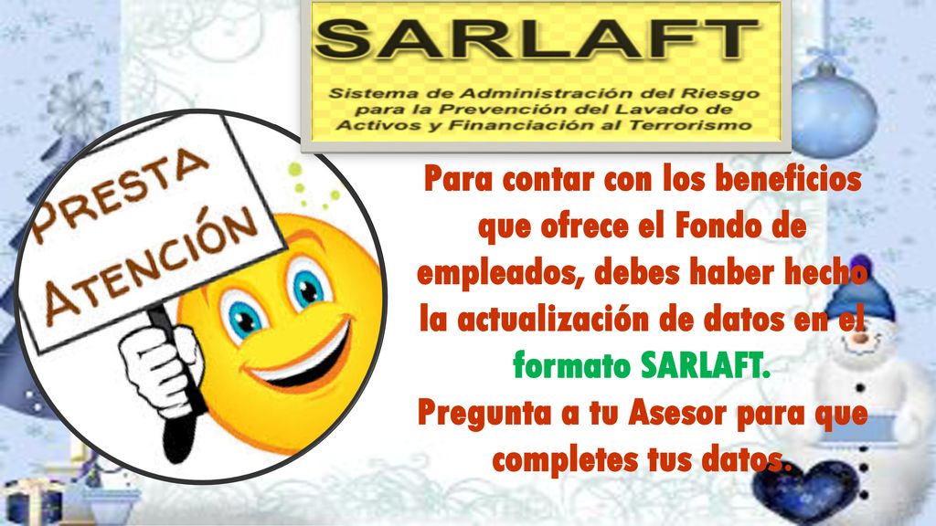 Pregunta a tu Asesor para que completes tus datos.
