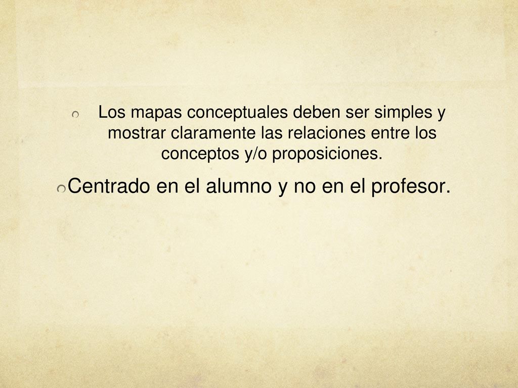 Centrado en el alumno y no en el profesor.