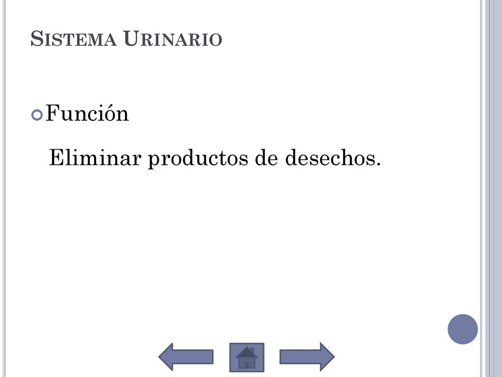 Eliminar productos de desechos.