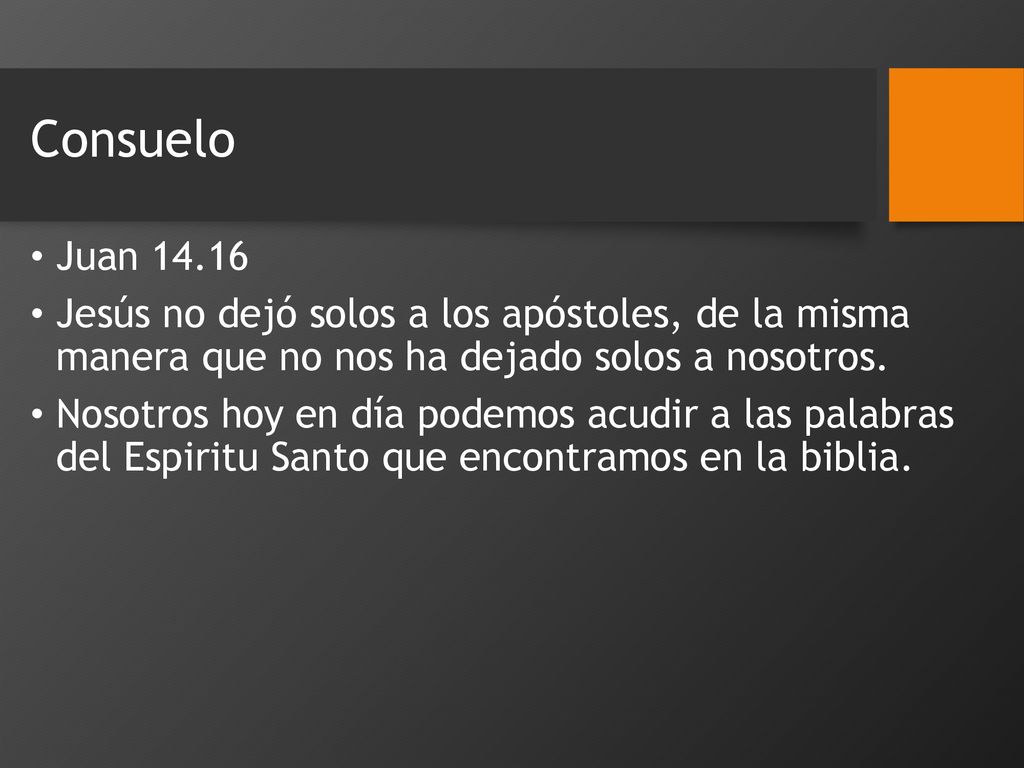 Consuelo Juan Jesús no dejó solos a los apóstoles, de la misma manera que no nos ha dejado solos a nosotros.