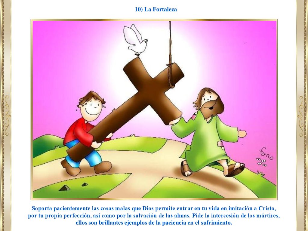 ellos son brillantes ejemplos de la paciencia en el sufrimiento.