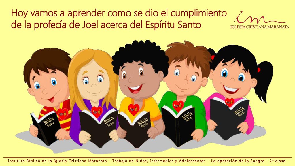 Hoy vamos a aprender como se dio el cumplimiento de la profecía de Joel acerca del Espíritu Santo