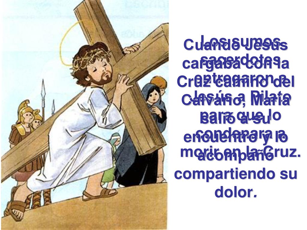 Los sumos sacerdotes entregaron a Jesús a Pilato para que lo condenara a morir en la Cruz.