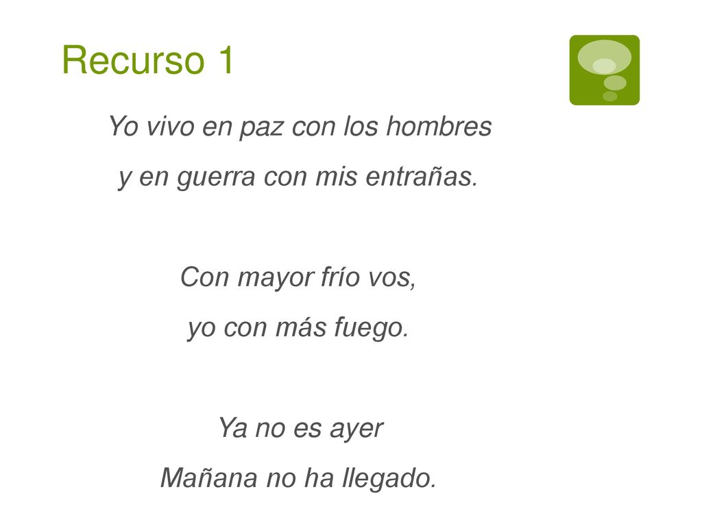 Yo vivo en paz con los hombres y en guerra con mis entrañas.