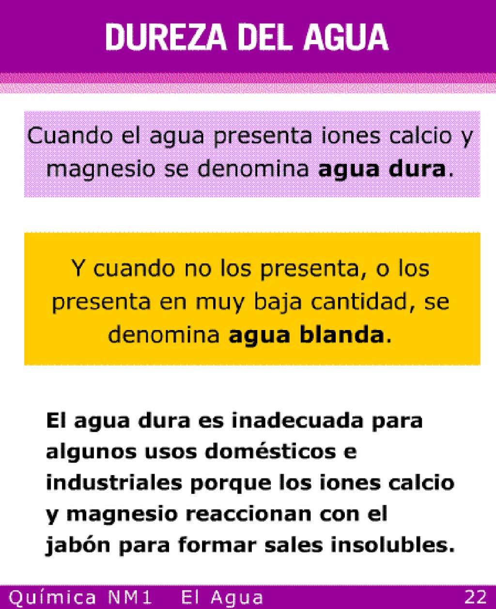 Actividad sugerida Materiales: - agua destilada. - tres frascos de vidrio etiquetados con sus respectivas tapas.