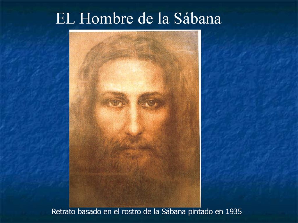 Retrato basado en el rostro de la Sábana pintado en 1935