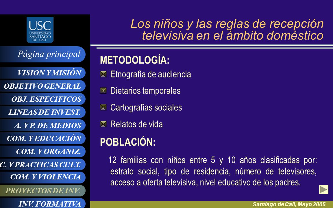 Los niños y las reglas de recepción televisiva en el ámbito doméstico