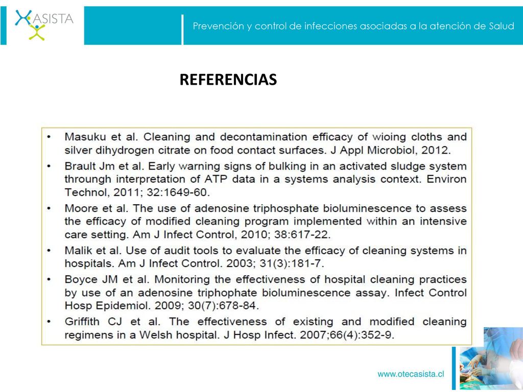 Prevención y control de infecciones asociadas a la atención de Salud