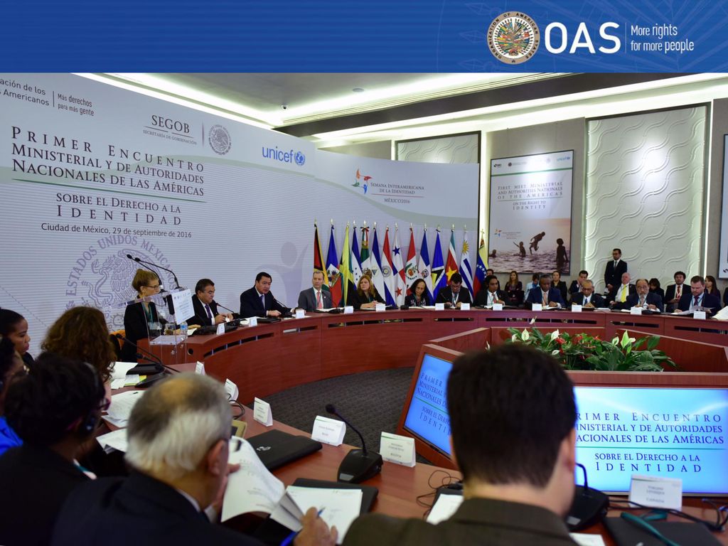 Siguiendo la tendencia de otras regiones, las Américas mantuvieron su primera reunión ministerial