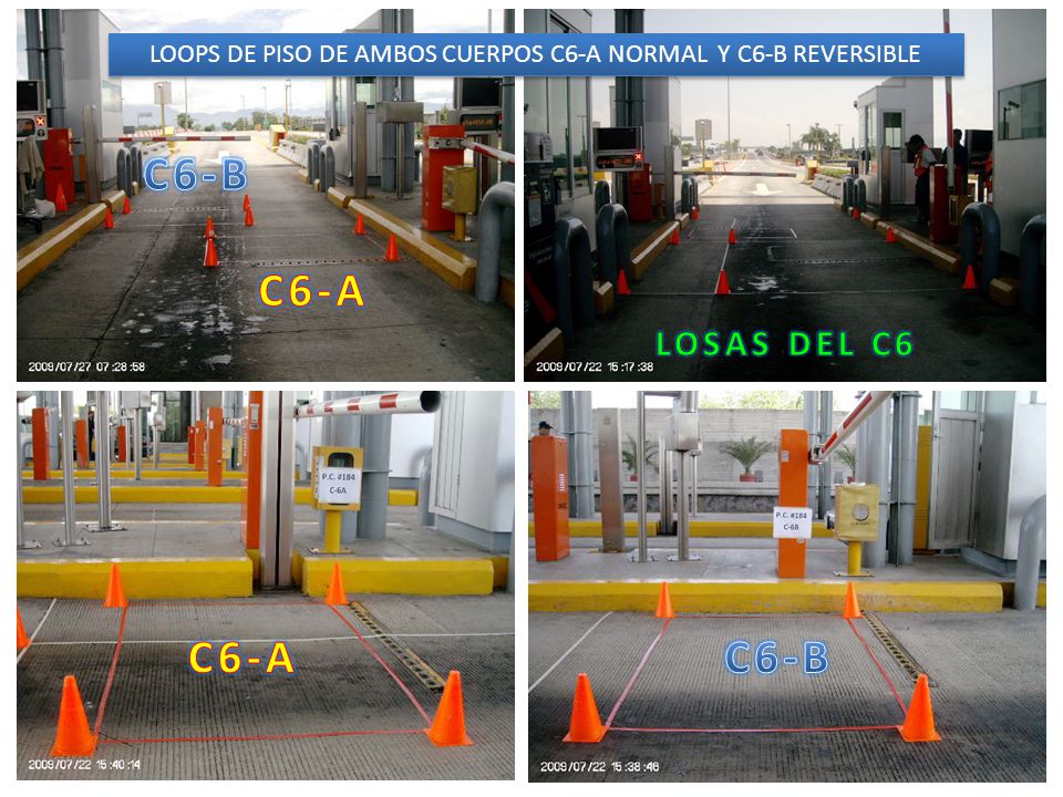 LOOPS DE PISO DE AMBOS CUERPOS C6-A NORMAL Y C6-B REVERSIBLE