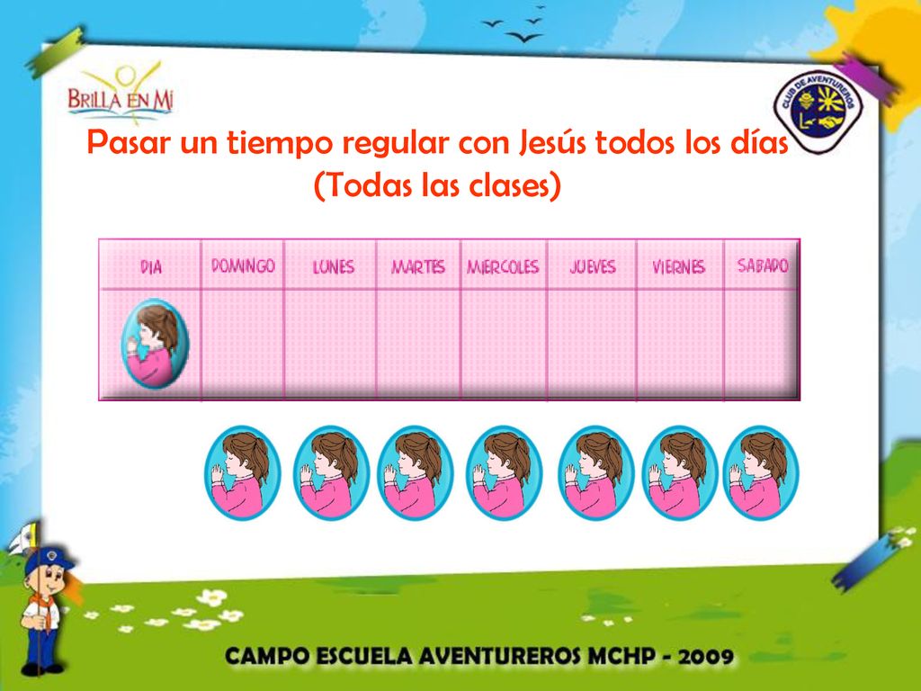Pasar un tiempo regular con Jesús todos los días (Todas las clases)