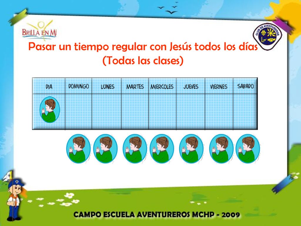 Pasar un tiempo regular con Jesús todos los días (Todas las clases)
