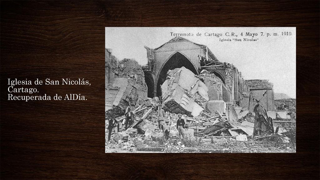 Iglesia de San Nicolás, Cartago. Recuperada de AlDía.