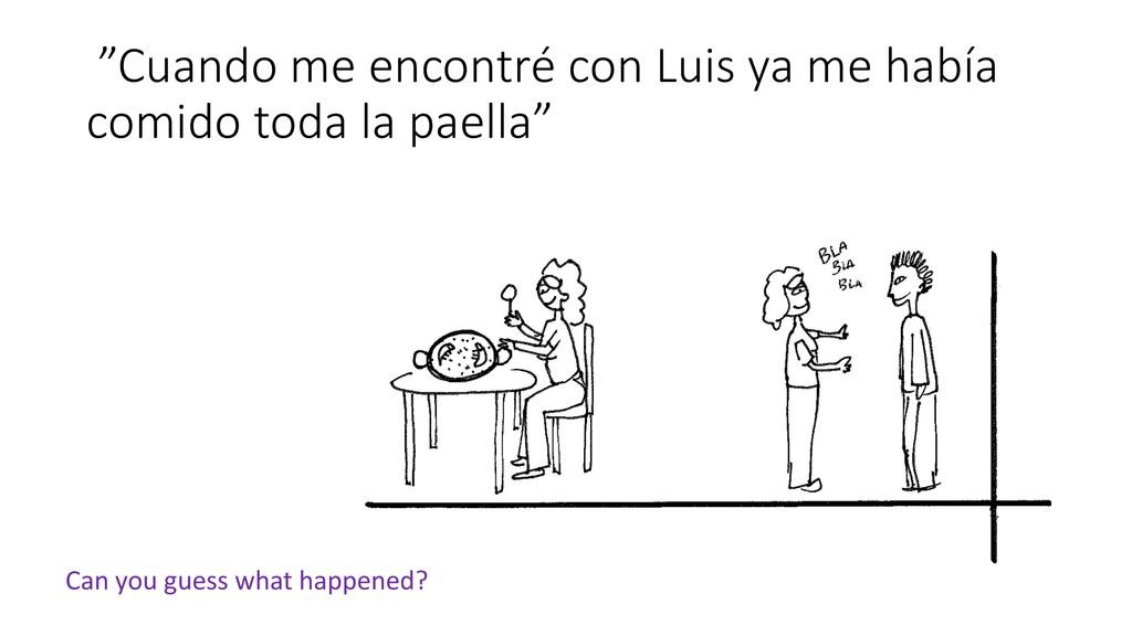 Cuando me encontré con Luis ya me había comido toda la paella