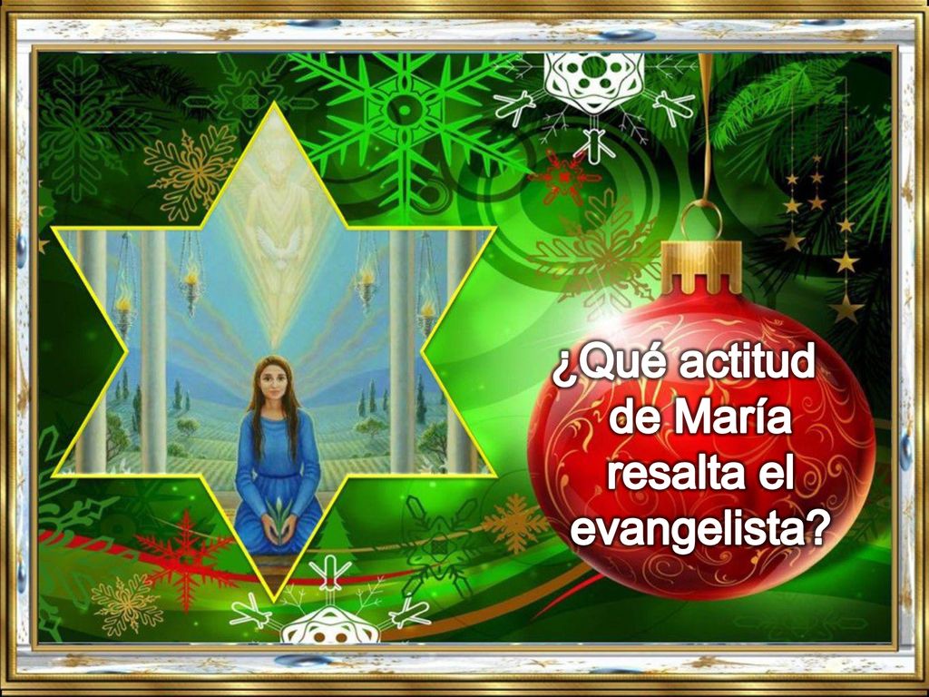 ¿Qué actitud de María resalta el evangelista