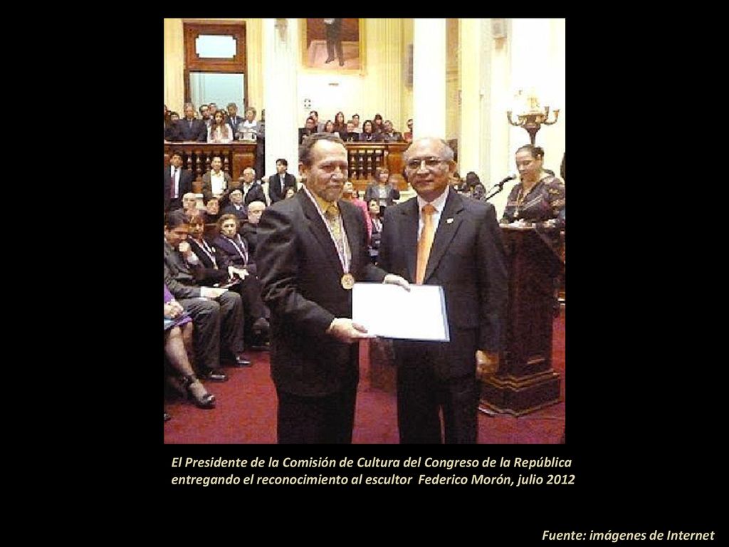El Presidente de la Comisión de Cultura del Congreso de la República