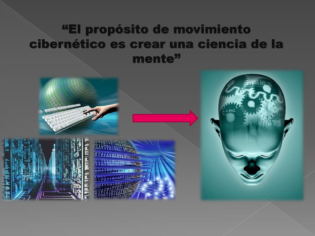 El propósito de movimiento cibernético es crear una ciencia de la mente