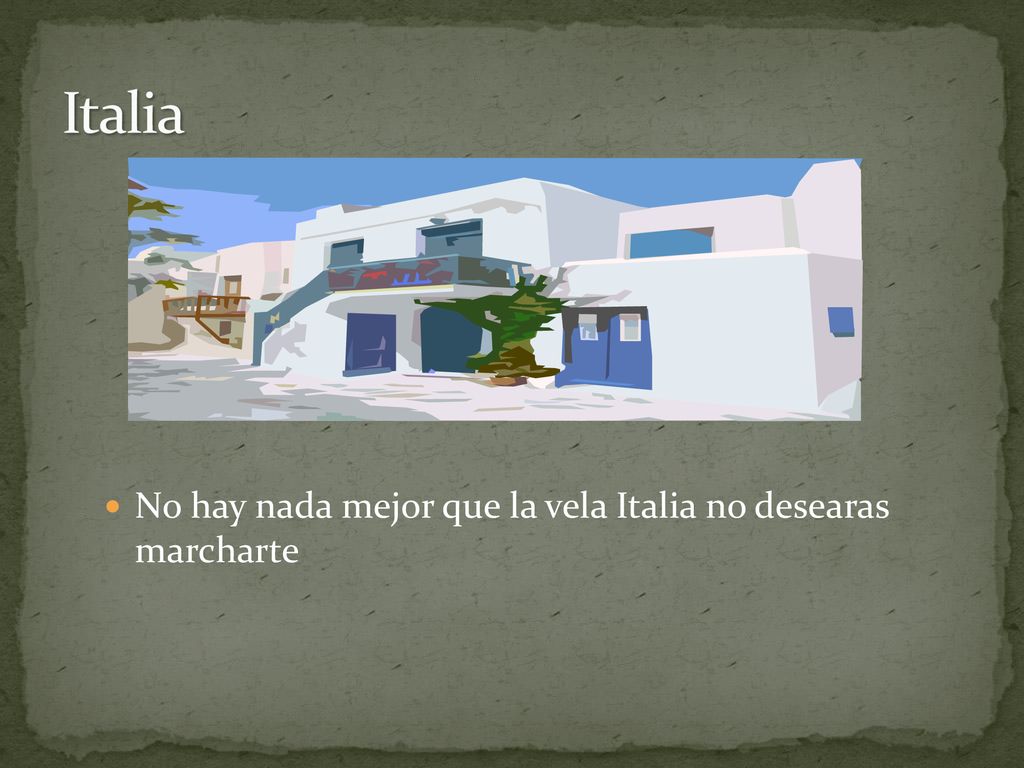 Italia No hay nada mejor que la vela Italia no desearas marcharte