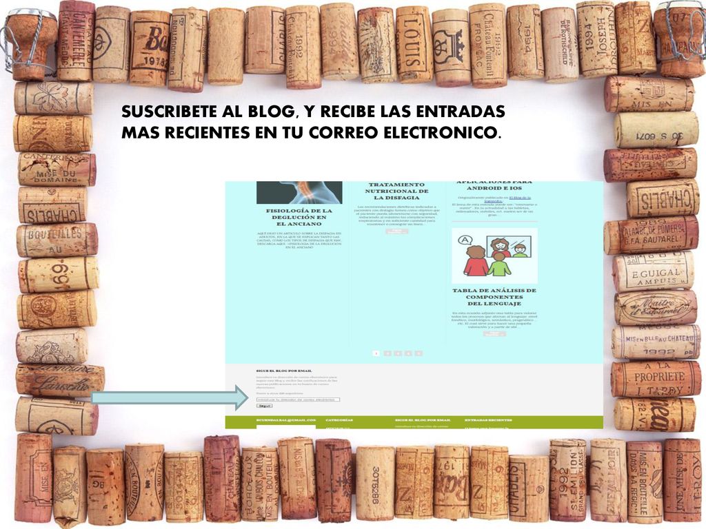 SUSCRIBETE AL BLOG, Y RECIBE LAS ENTRADAS MAS RECIENTES EN TU CORREO ELECTRONICO.