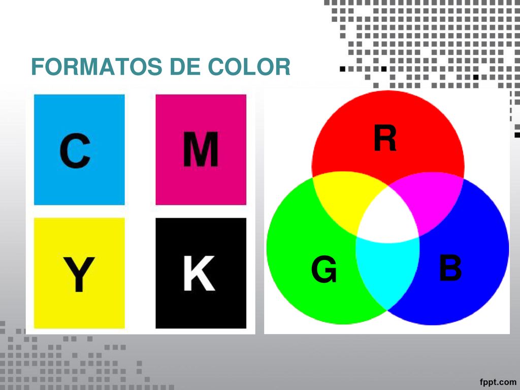 FORMATOS DE COLOR R G B