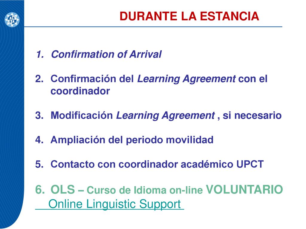 OLS – Curso de Idioma on-line VOLUNTARIO Online Linguistic Support