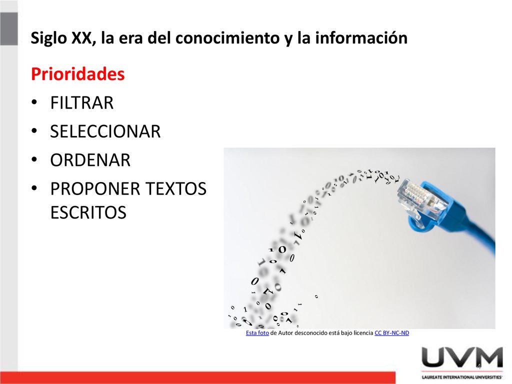 Siglo XX, la era del conocimiento y la información