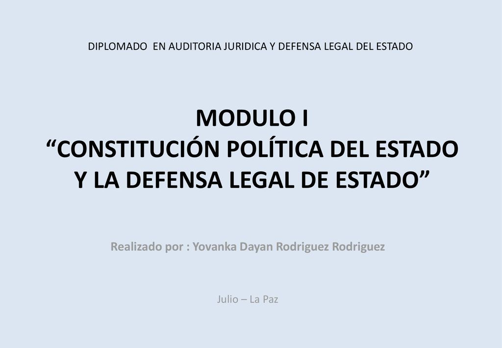 Realizado por : Yovanka Dayan Rodriguez Rodriguez Julio – La Paz