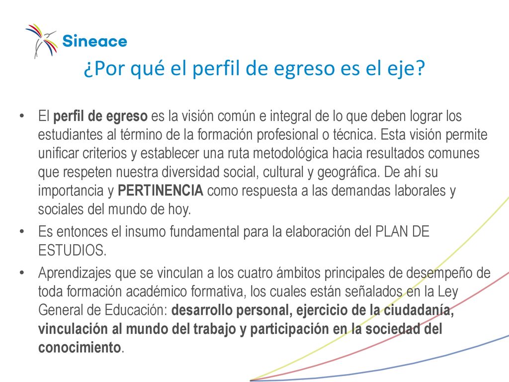 ¿Por qué el perfil de egreso es el eje